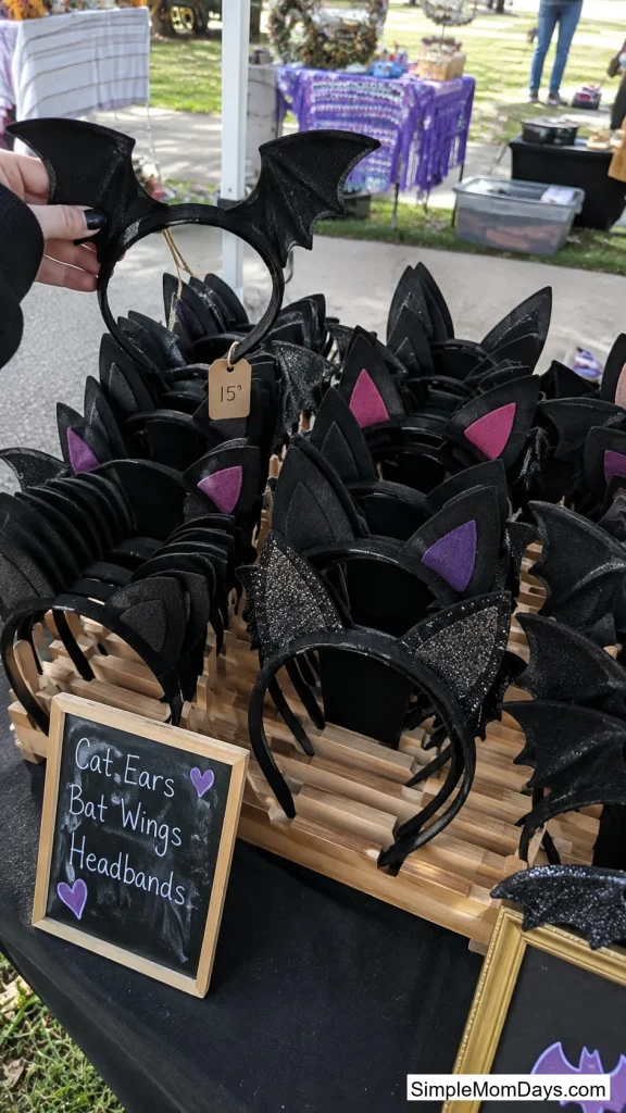 Cat and Bat Ear Headbands