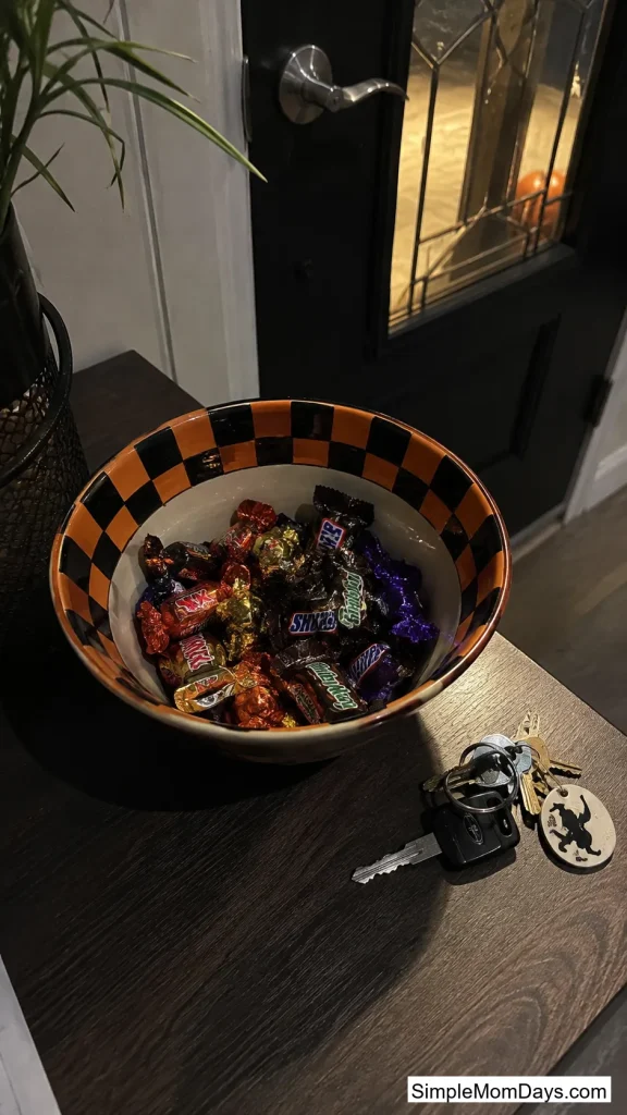 Checkered Candy Bowls