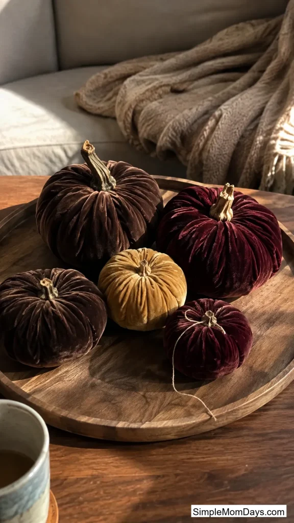 Chocolate Velvet Pumpkins
