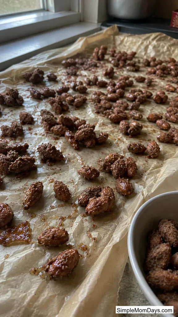 Cinnamon Maple Almonds