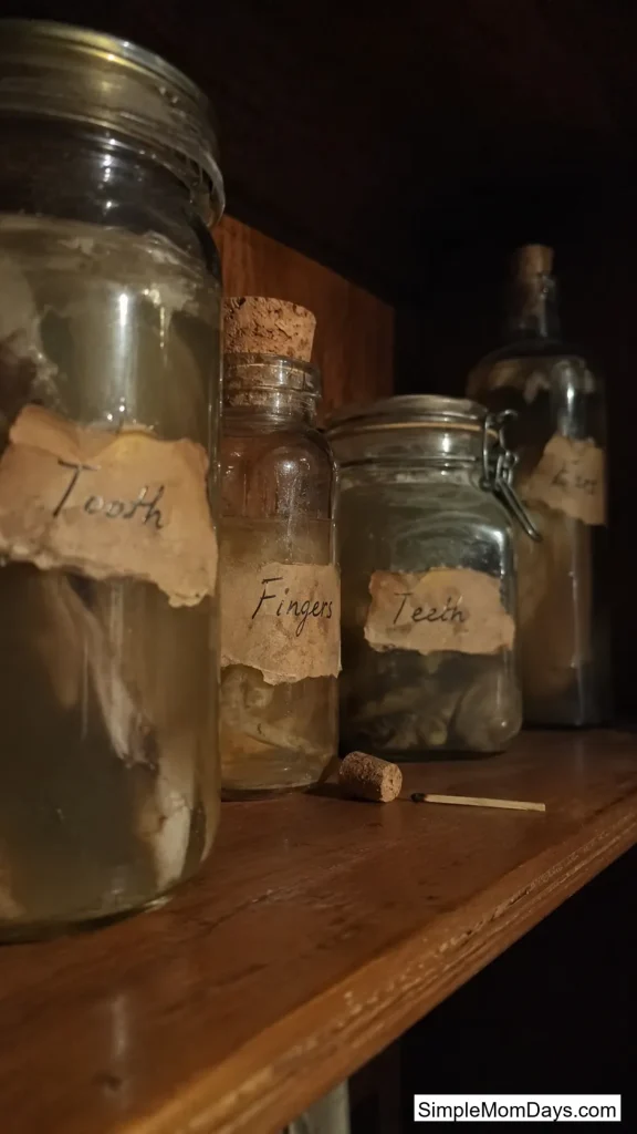 Coffee-Stained Potion Labels