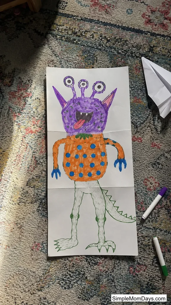 Collaborative Creature Drawing Game