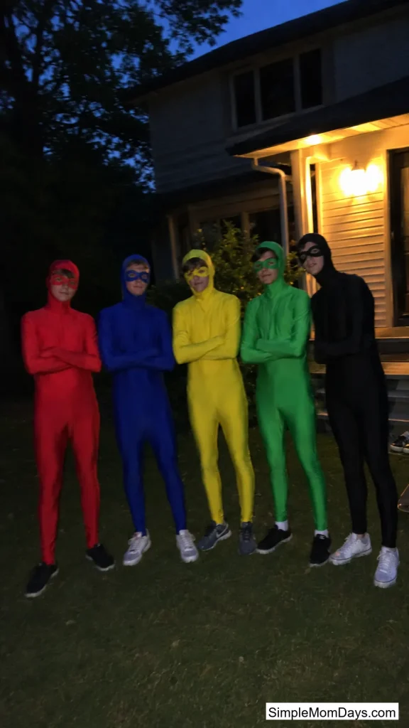 Color-Coded Ranger Squad