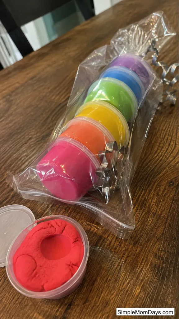 Color-Sorted Mini Playdough