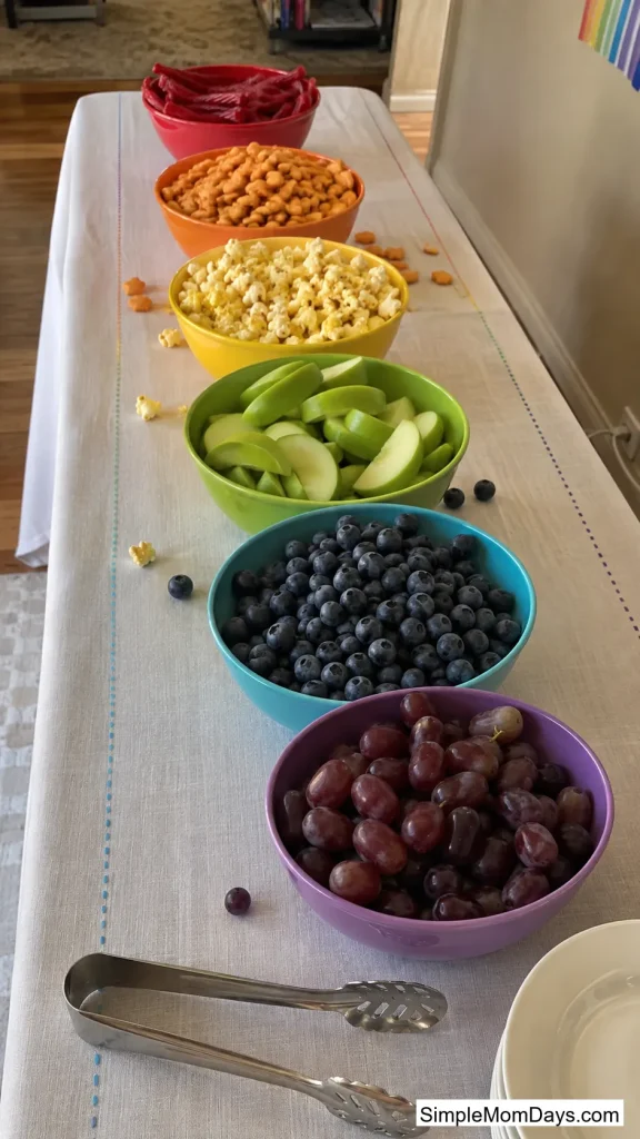 Color-by-Bowl Snack Bar