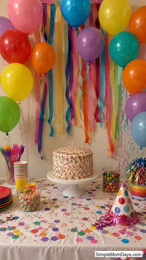 Confetti & Color (No Theme Theme)