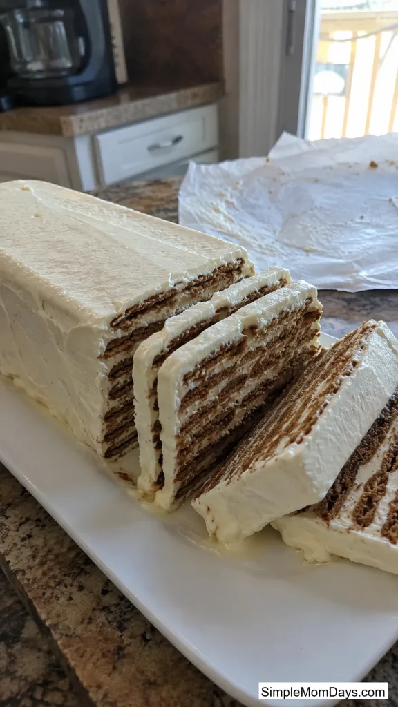 Cranberry-Orange Gingersnap Icebox Cake