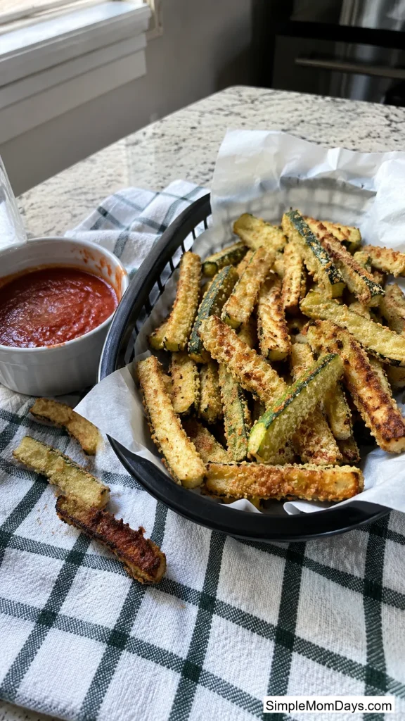 Crispy Baked Zucchini Fries