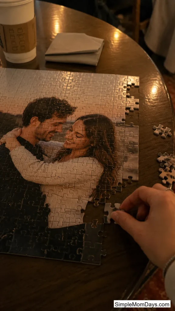 Custom Engagement-Photo Jigsaw Puzzle