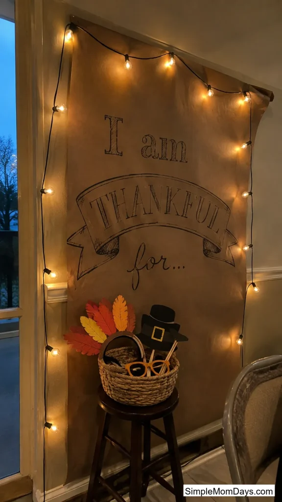 DIY Fall Photo Booth