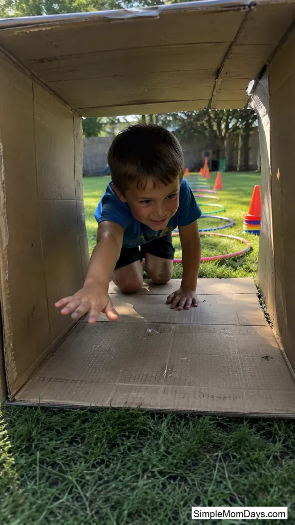 DIY Household Obstacle Course