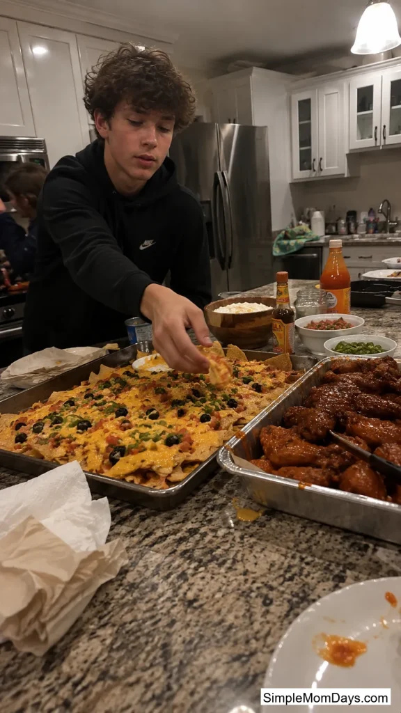 DIY Wing and Nacho Bar