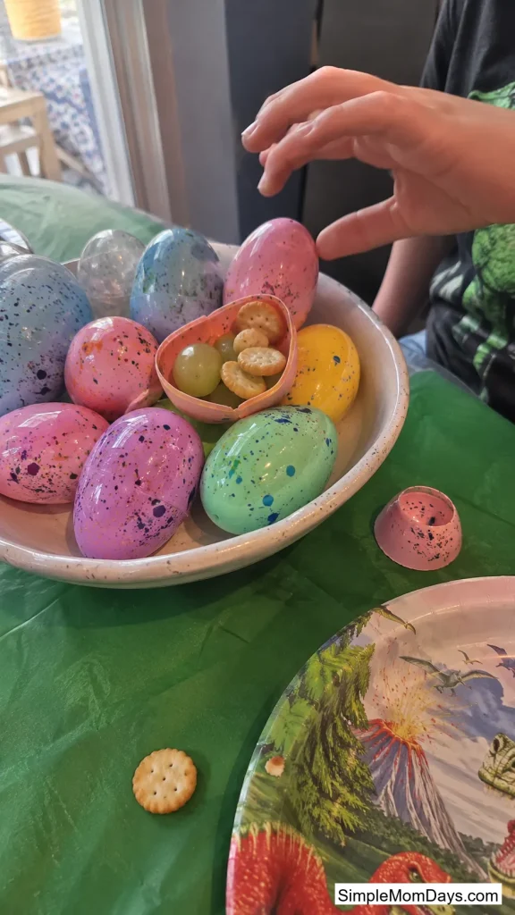 "Dino Egg" Surprise Snacks