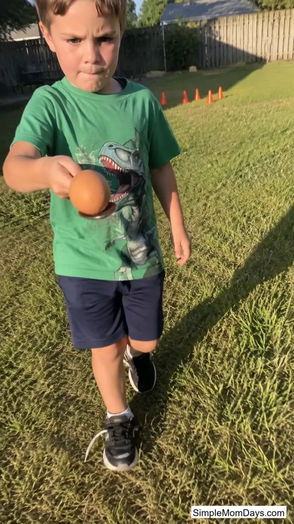 Egg-and-Spoon Relay