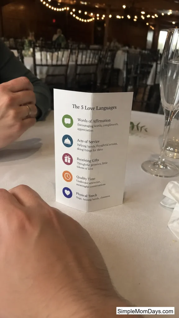 Five Love Languages Guessing Game