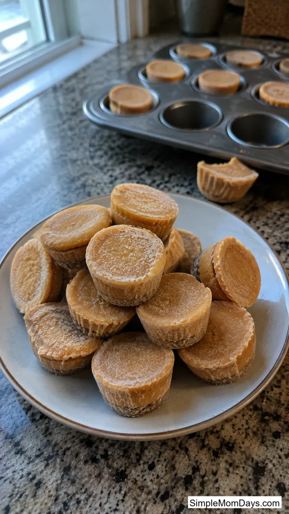 Frozen Mini Pumpkin Pie Bites