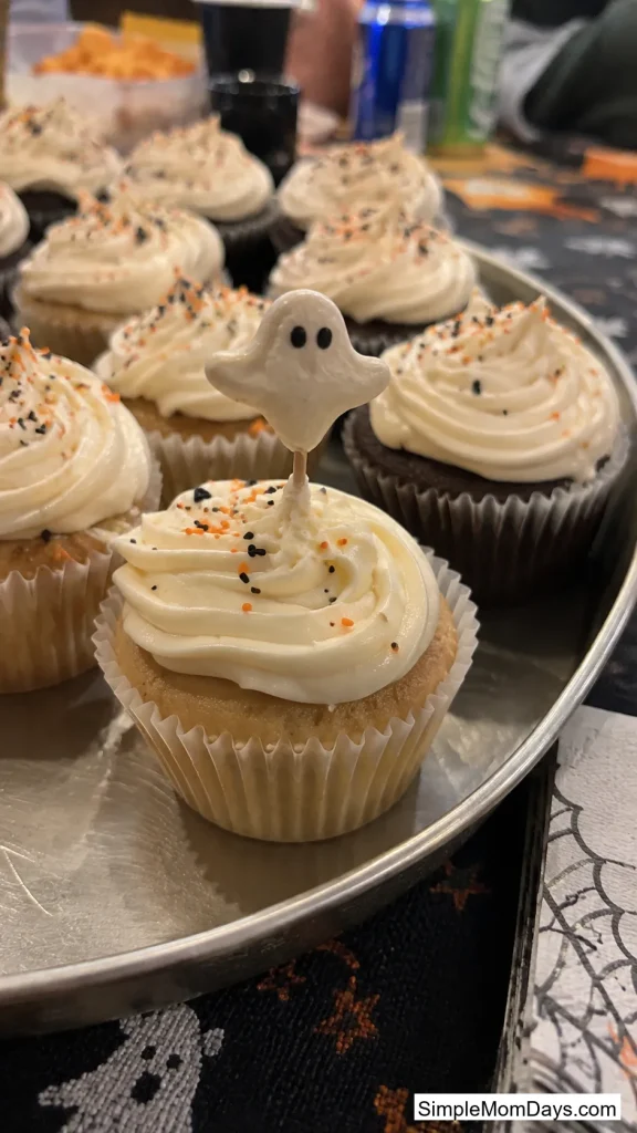 Ghost Cupcake Toppers