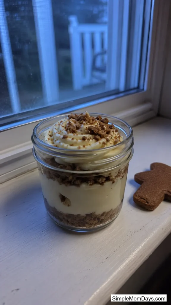 Gingerbread Cheesecake Cups