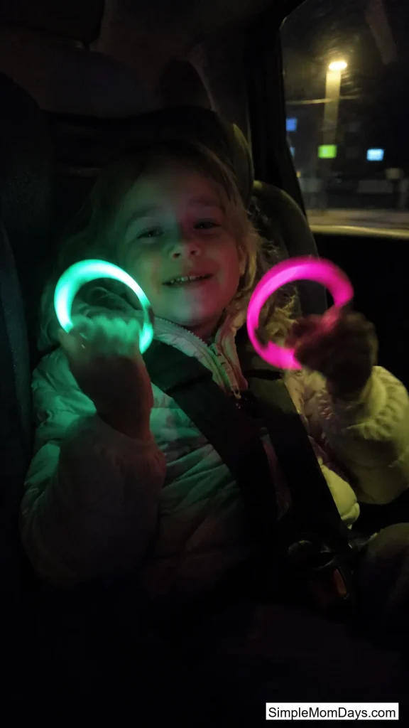 Glow Sticks for the Dark Drive Home