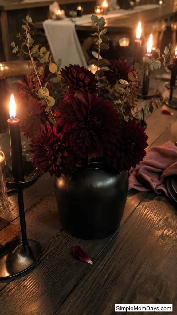 Gothic Floral Centerpieces