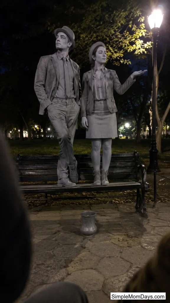 Grey Statues