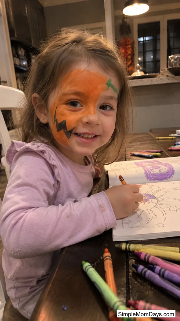 Half-Face Pumpkin Patch