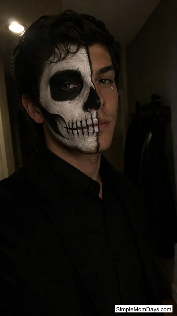 Half-Skeleton Face