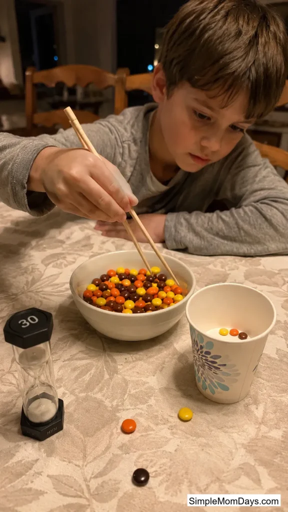 Harvest Candy Chopstick Grab