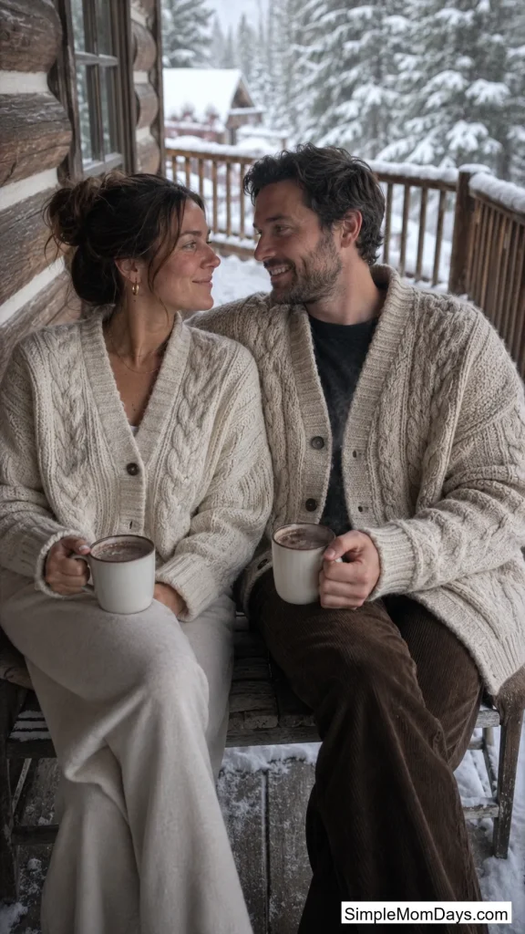 His-and-Hers Cardigan Sets
