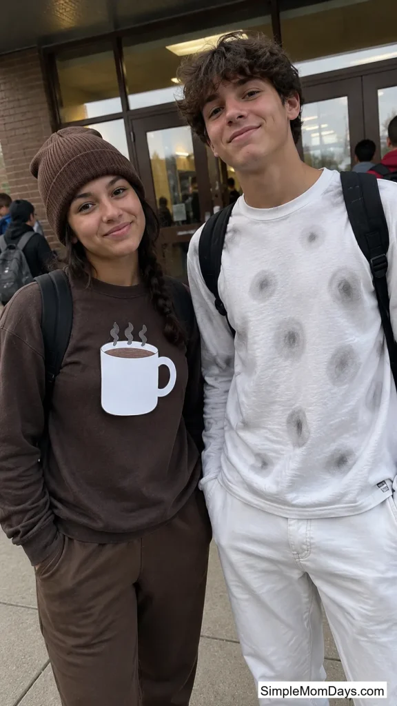 Hot Cocoa and Marshmallow Twins