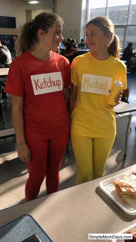 Ketchup and Mustard Twins