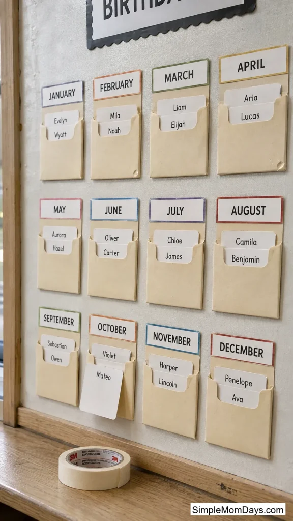 Library Pocket Board