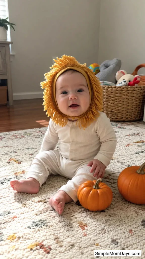 Little Lion with a Mane Hood