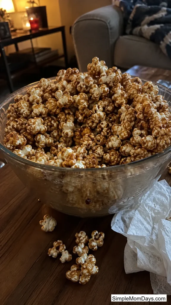Maple Cinnamon Popcorn