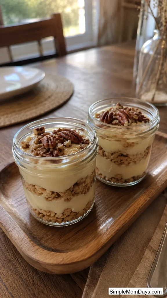 Maple Pecan Icebox Cups