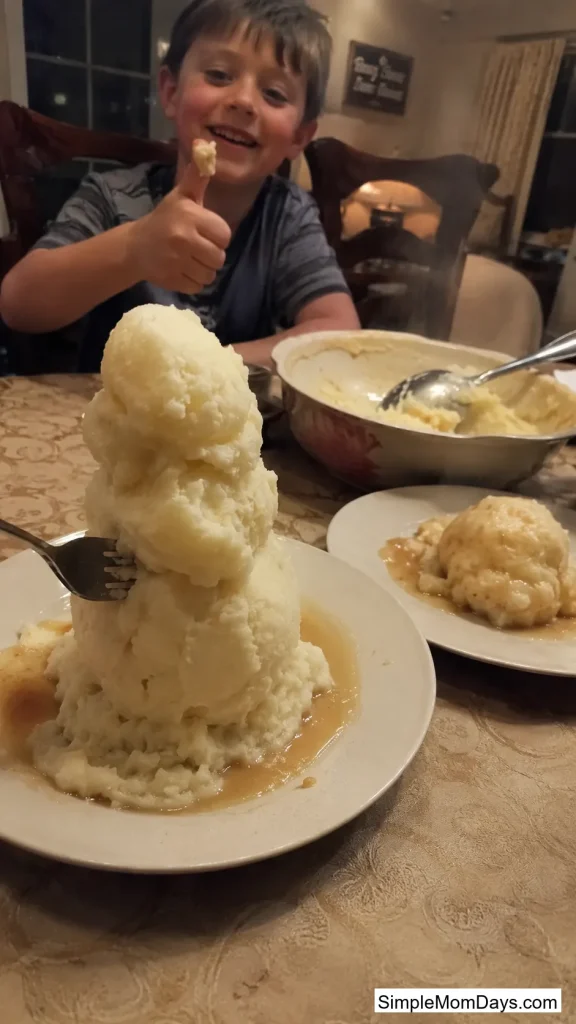 Mashed Potato Sculptures