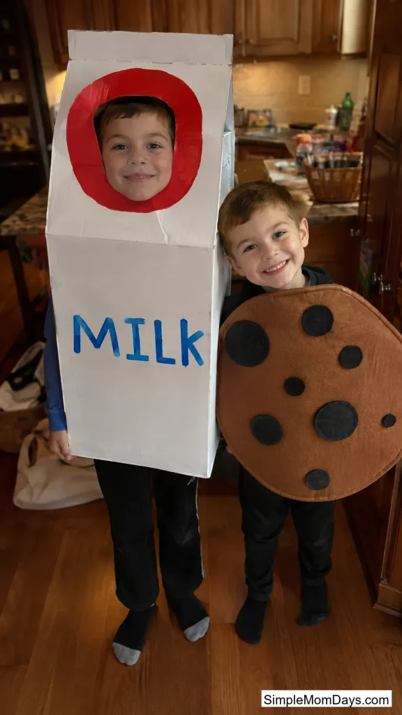 Milk Carton and Cookie