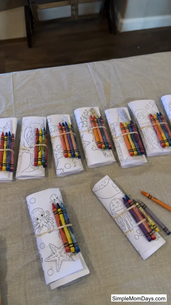 Mini Crayon or Marker Sets