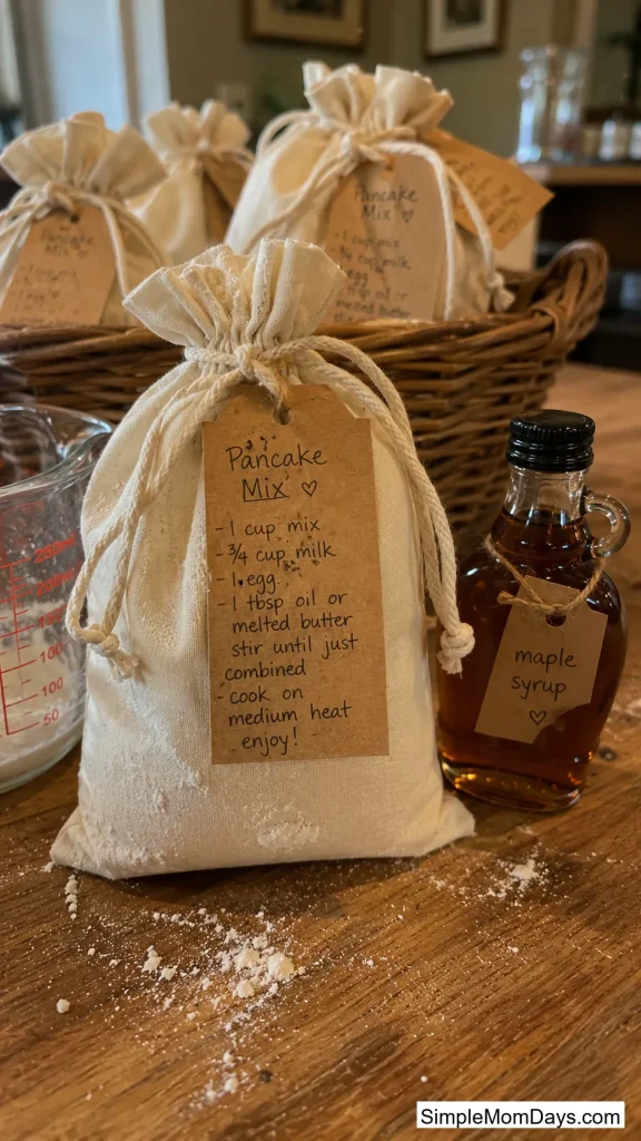 Mini Pancake Mix Sacks