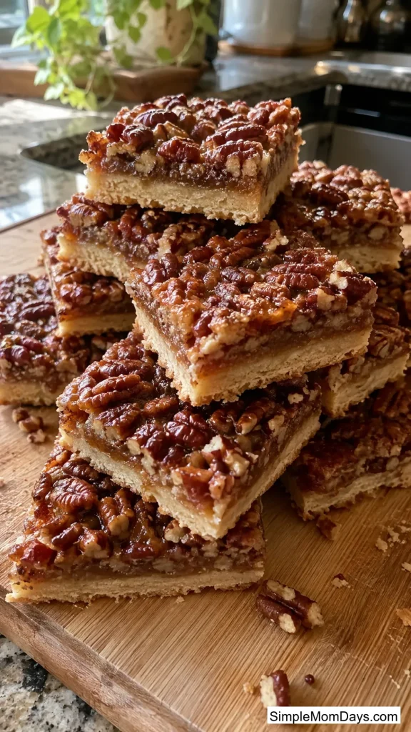 Mini Pecan Pie Bars
