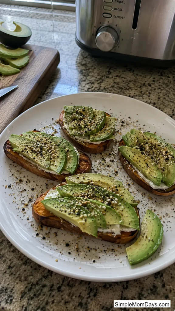 Mini Sweet Potato Toasts