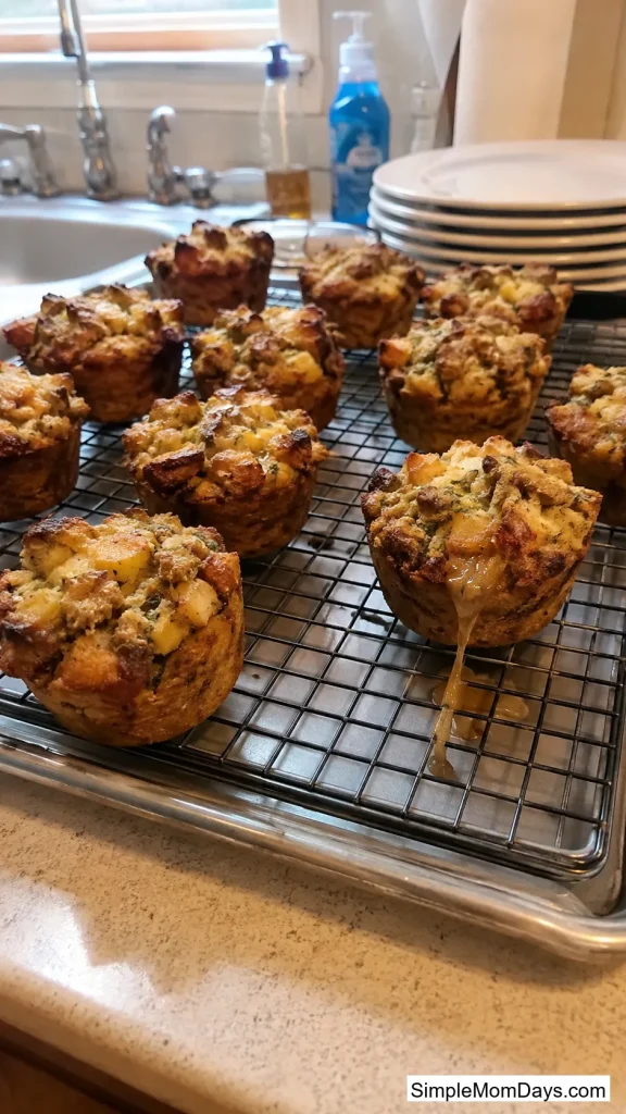 Mini Turkey and Stuffing Cups