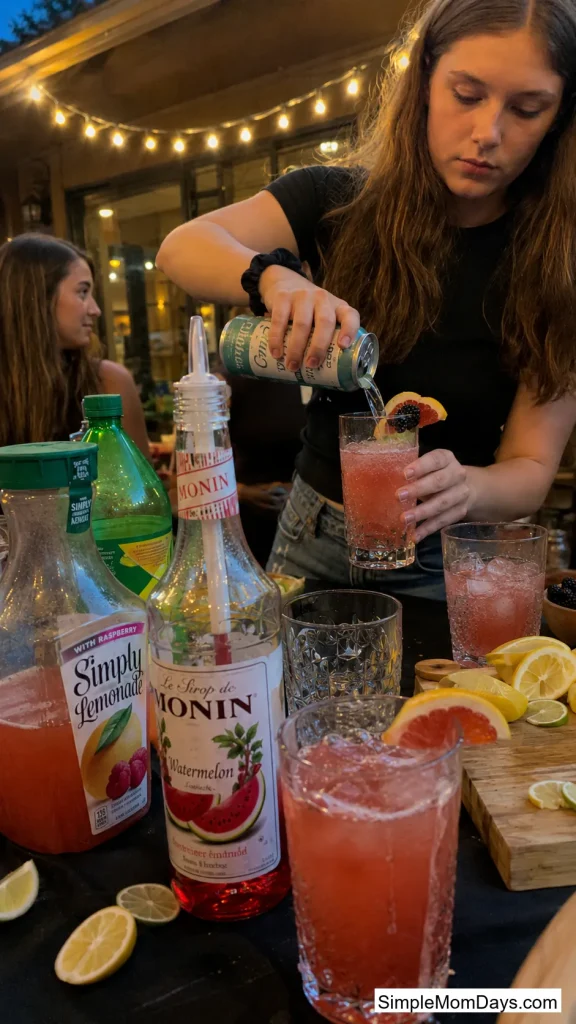 Mocktail Mixing Station