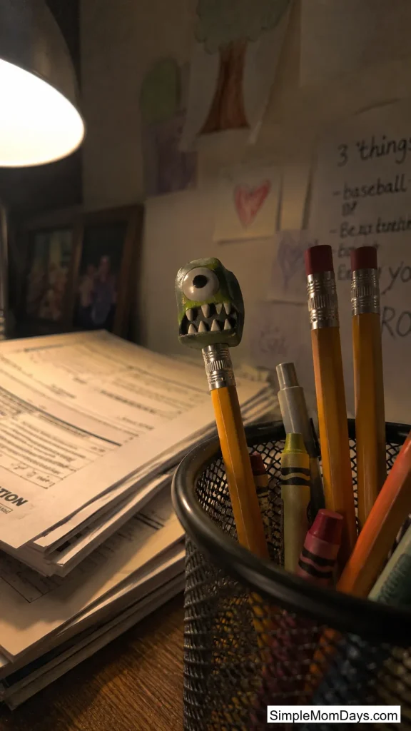 Monster-Finger Pencil Toppers