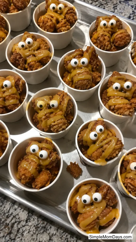Monster Munch Popcorn Chicken Cups