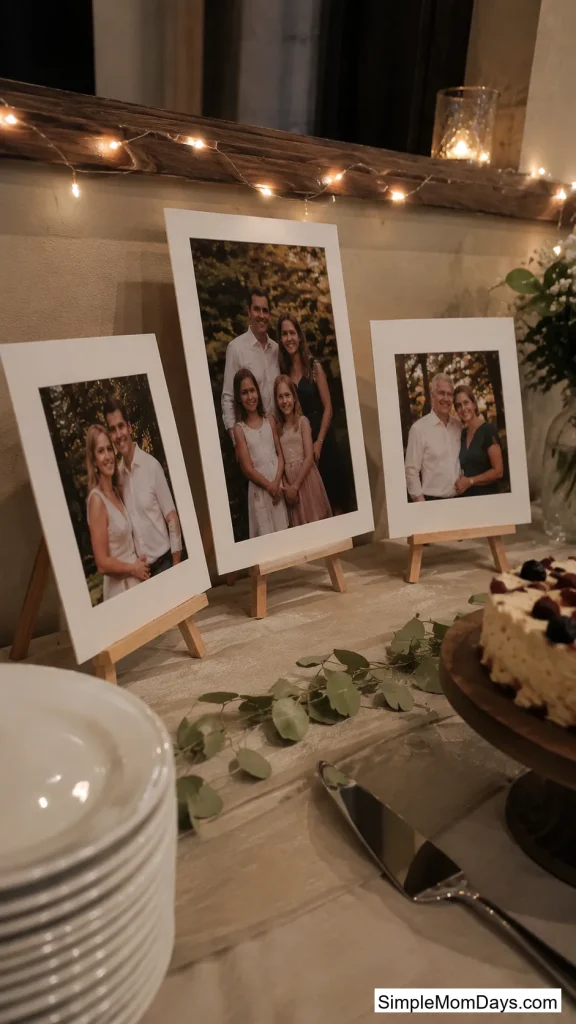 Mounted Prints Leaning on Easels