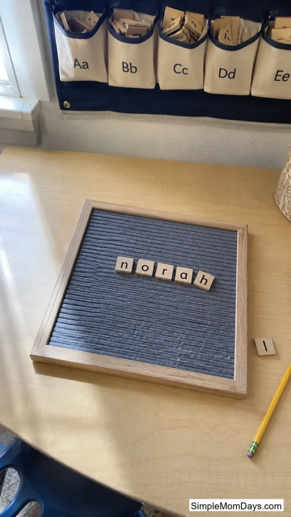 Name Puzzle Board