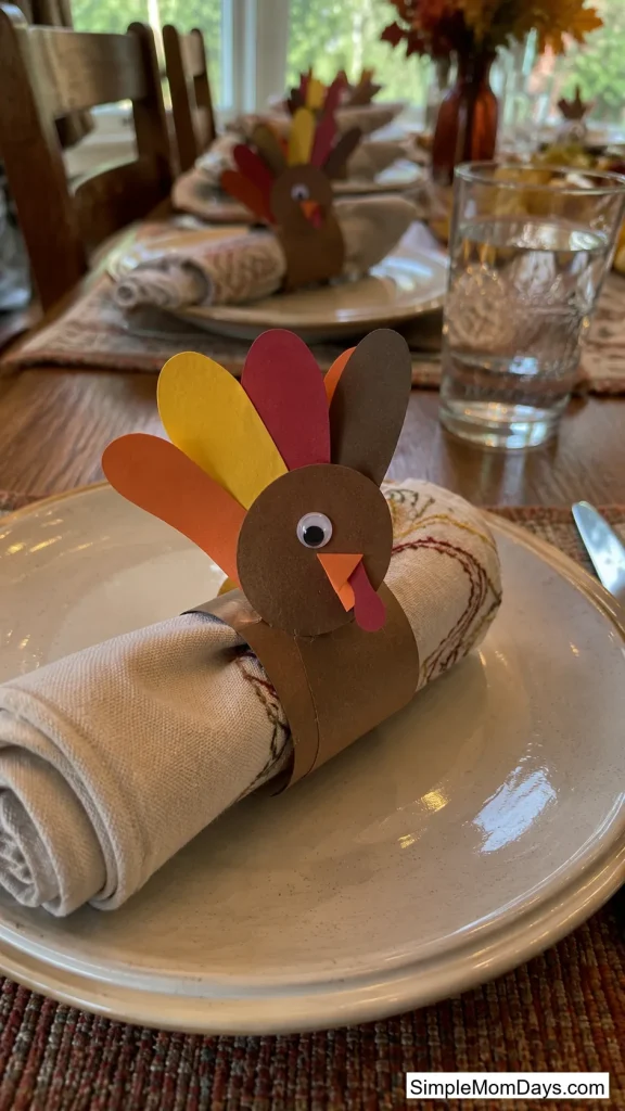 Napkin Ring Turkeys