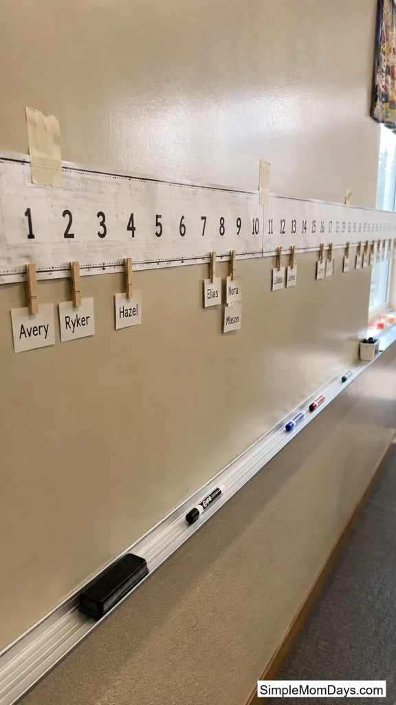 Number Line Birthday Strip