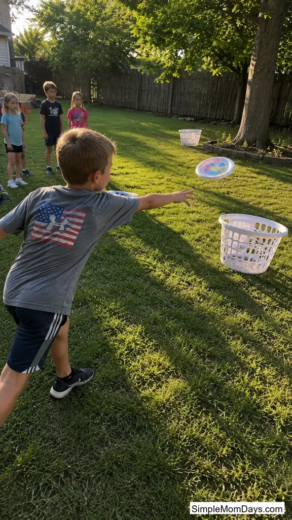 Paper Plate Frisbee Golf